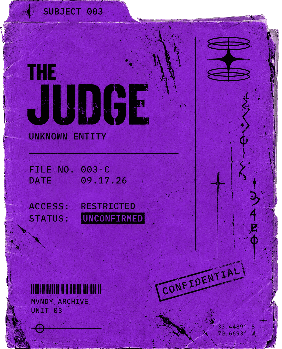 Open The Judge's folder